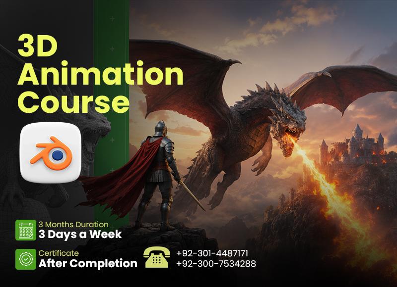 Blender 3D Course in Lahore – Animation, Modeling & VFX Training