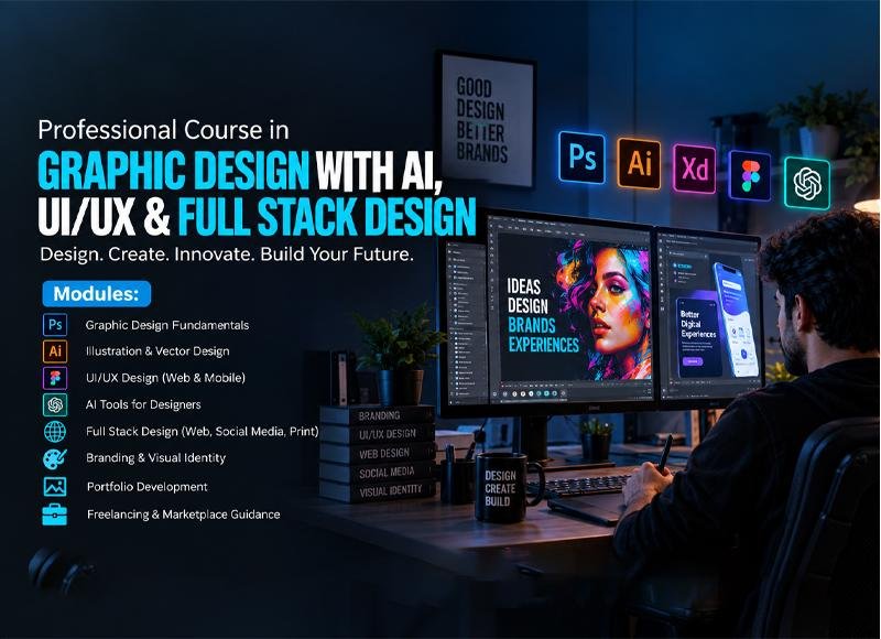 Graphic Design with AI, UI/UX & Full Stack Design Courses in Lahore | PiCiT
