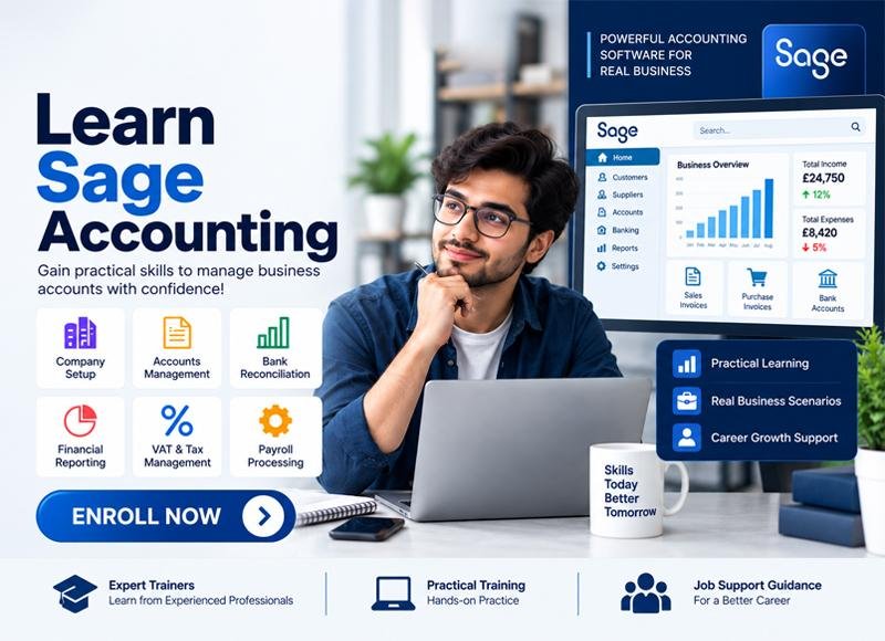 Sage Accounting Course in Lahore – Professional ERP & Accounting Training