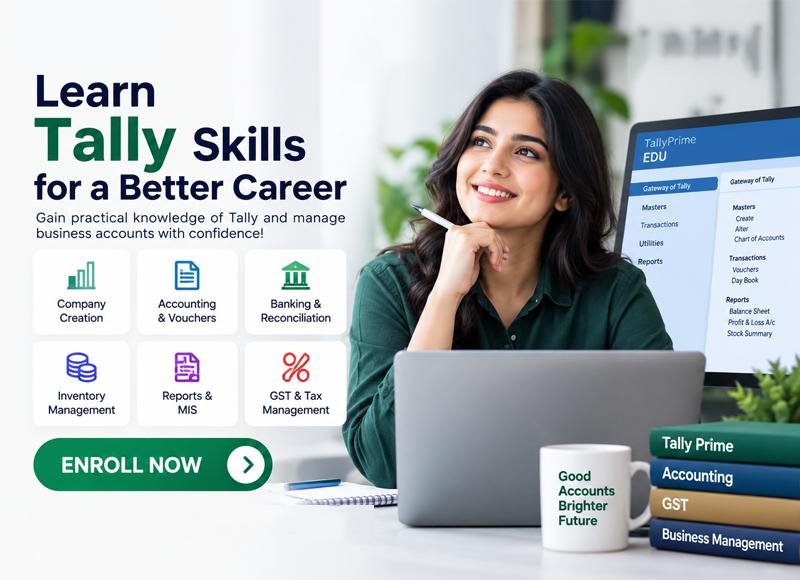 Tally Prime Course in Lahore – Professional Accounting Training